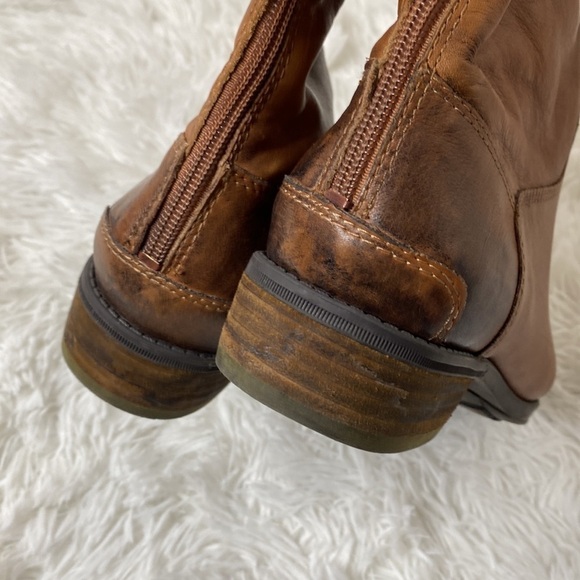 Sam Edelman faux leather brown riding boots - Picture 6 of 10